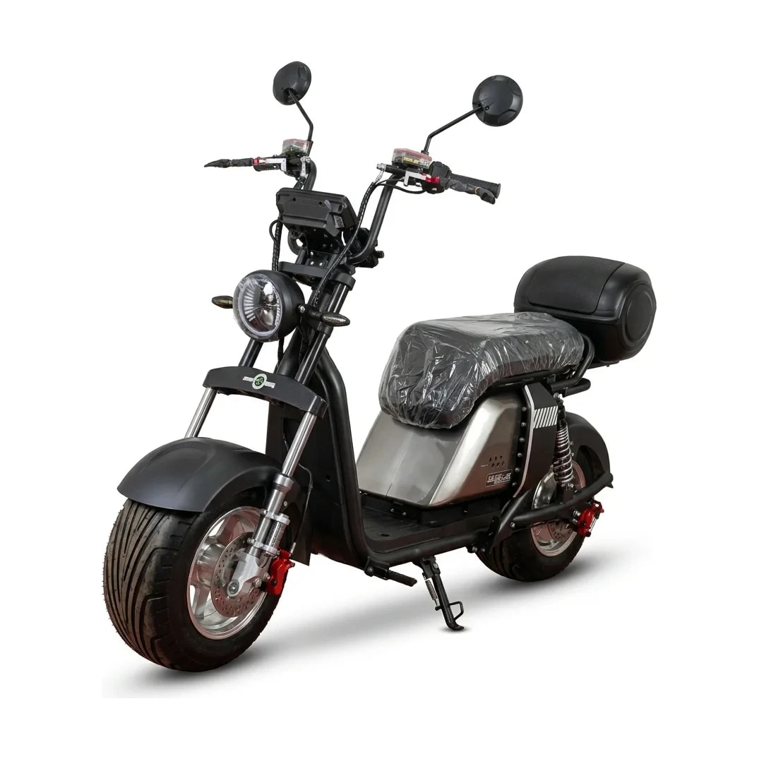 Moto Eléctrica Smart Wheel SW701 1000W 32km/h Negra