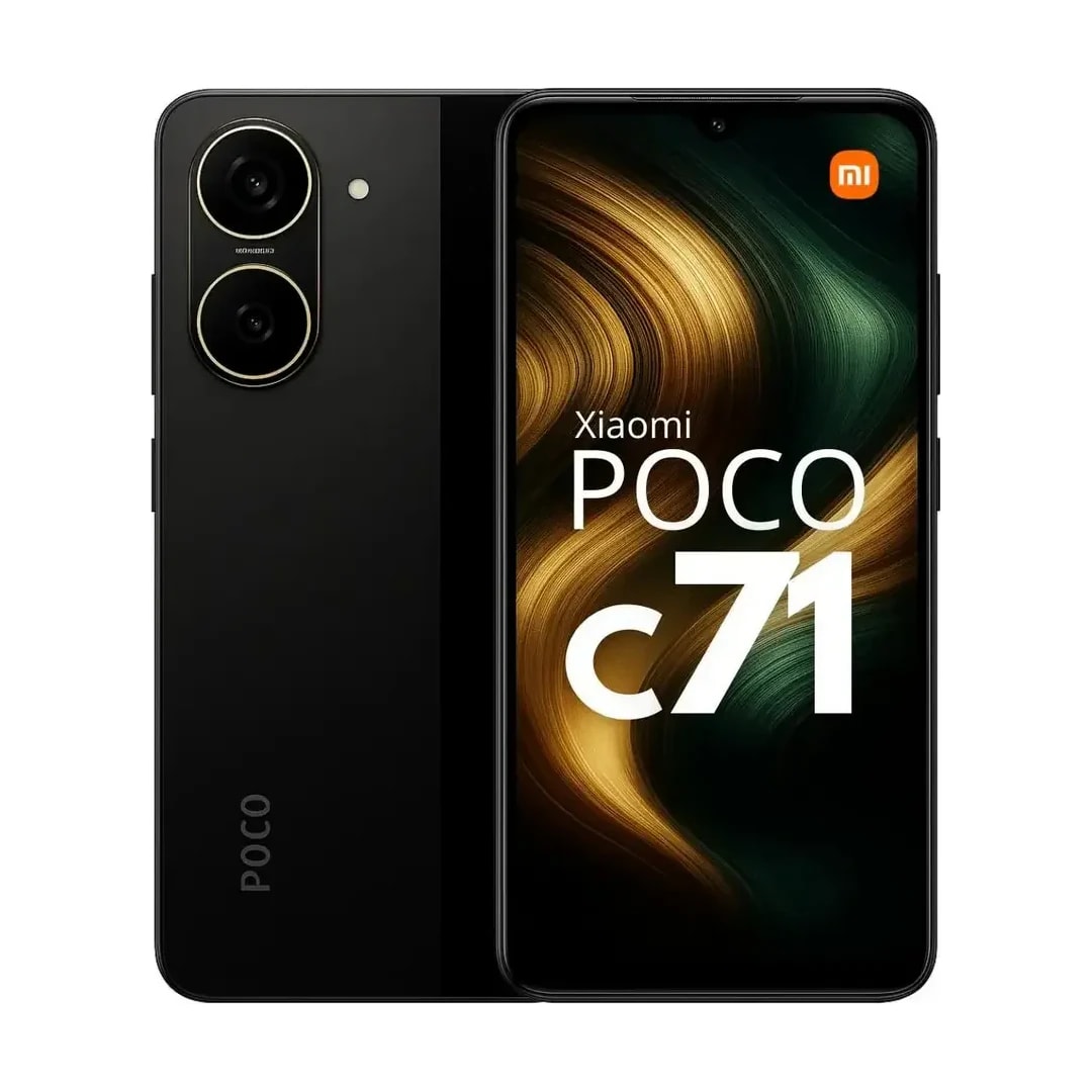 Smartphone Xiaomi Poco C71 64GB 4GB RAM Tela 6.88" Negro Global